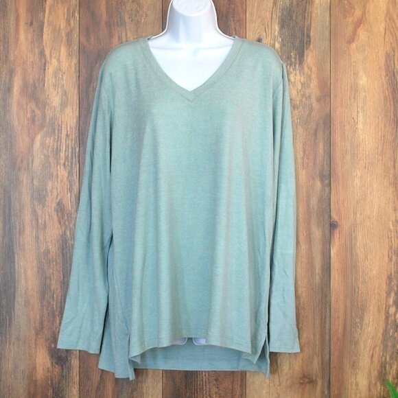 Matty M Plus Size V Neck Sweater XXL - Picture 1 of 6